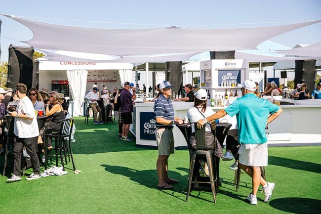 The Point bar and concessions area